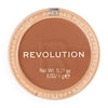 Revolution pressed powder makeup tan shade, imported from the UK