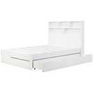 Birlea Alfie Double Storage Bed Frame in White - British product