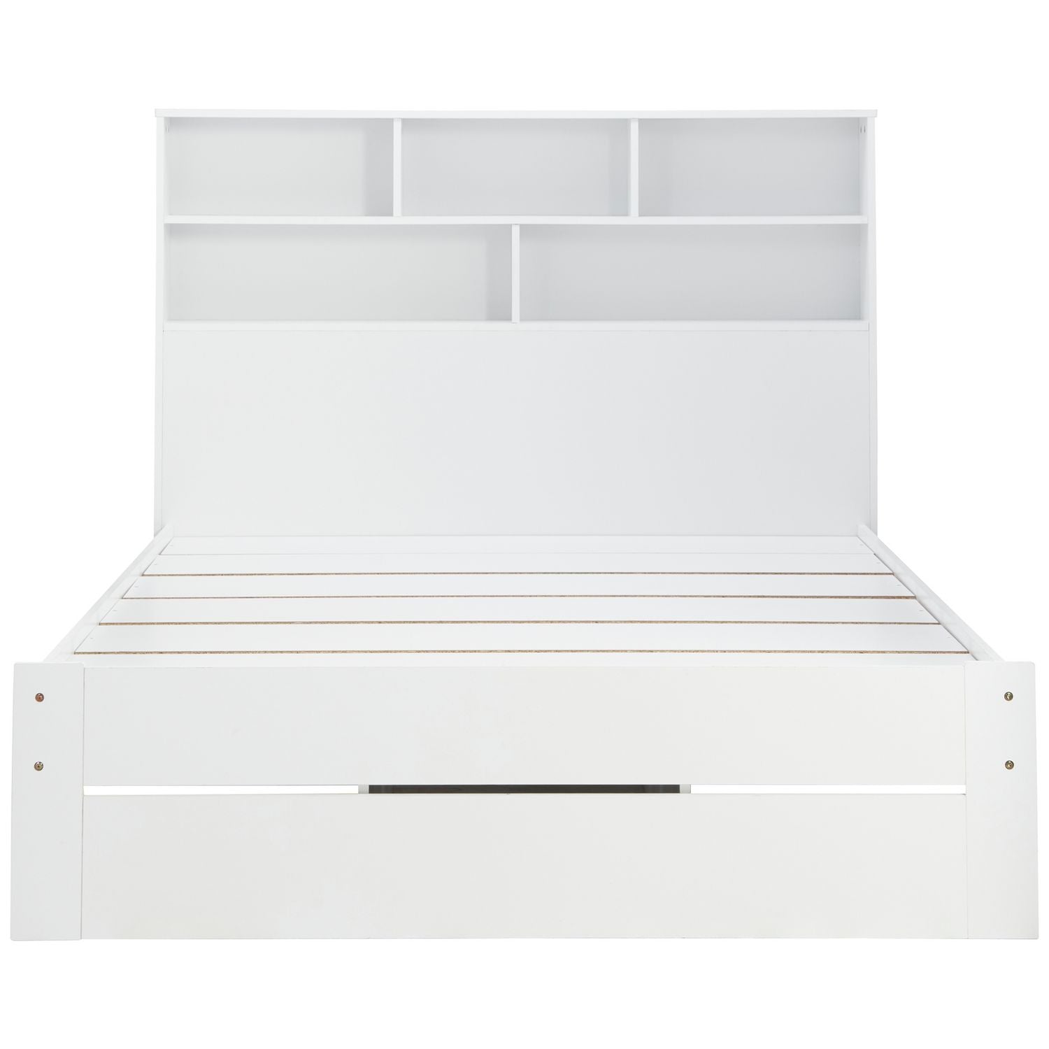 Birlea Alfie white kingsize storage bed frame - British product