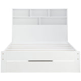 Birlea Alfie white kingsize storage bed frame - British product