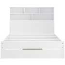 Birlea Alfie white kingsize storage bed frame - British product