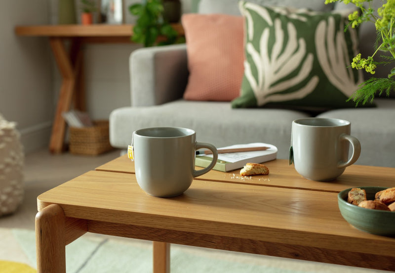 Habitat Matte Grey mugs 420ml, UK version