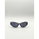 SVNX Star Racer sunglasses dark grey UV400 protection imported from the UK