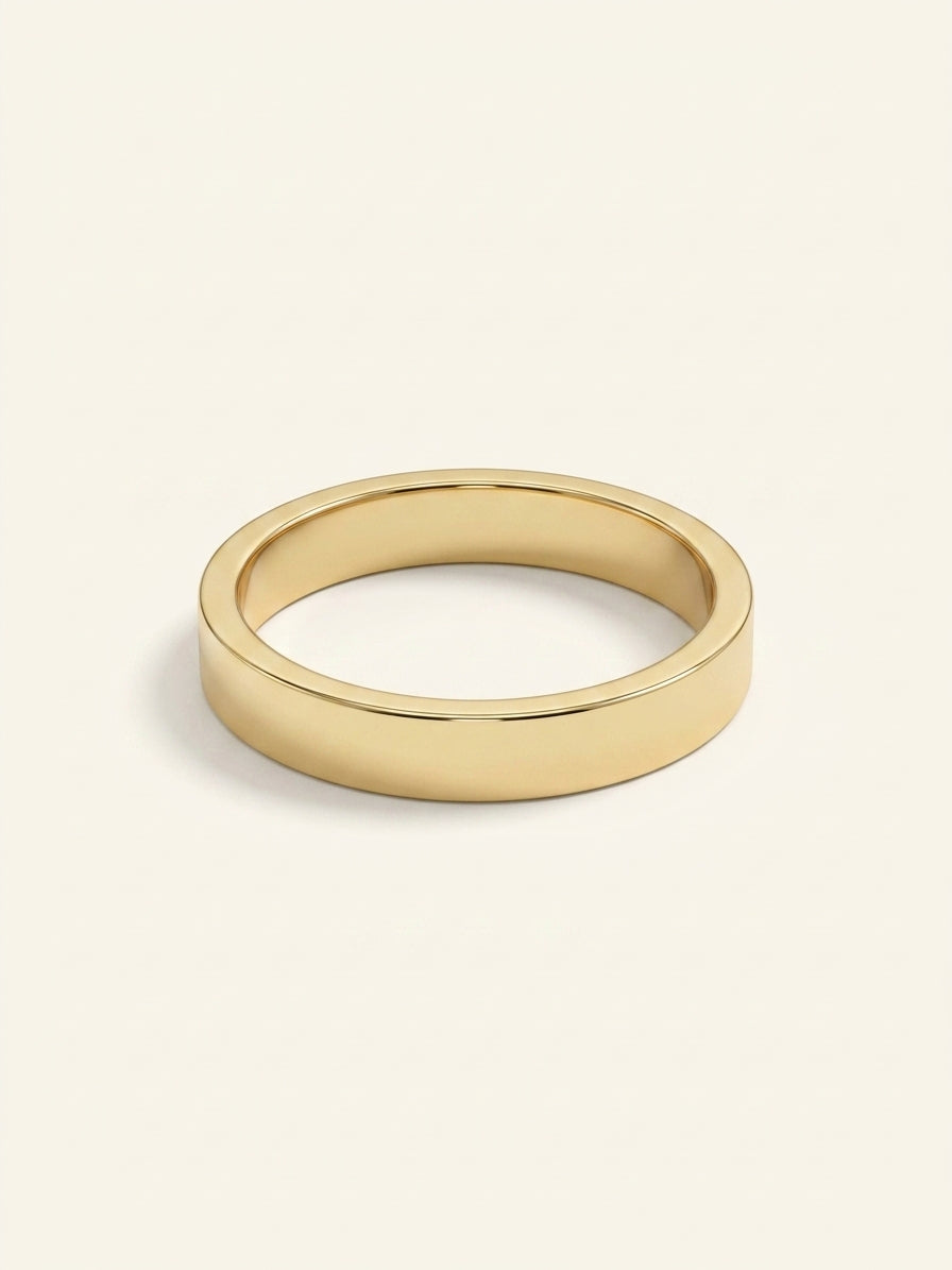 Cartier C de Cartier wedding ring 3mm 18ct yellow gold (British brand)