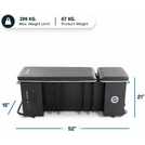 Echelon Strength Storage Bench 135cm - British product