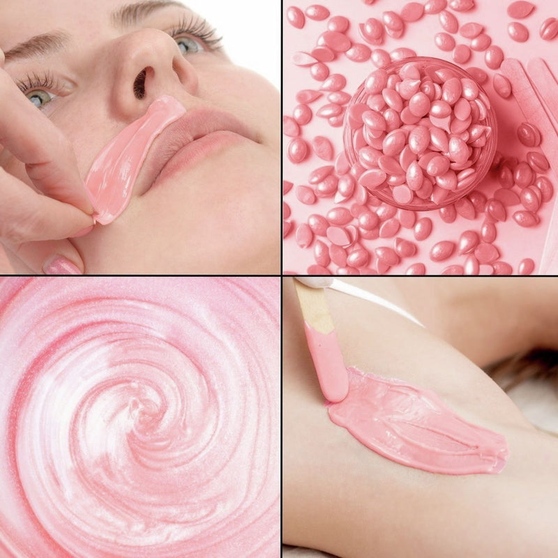 Rio Premium Hot Wax Beads 750ml rose - British product
