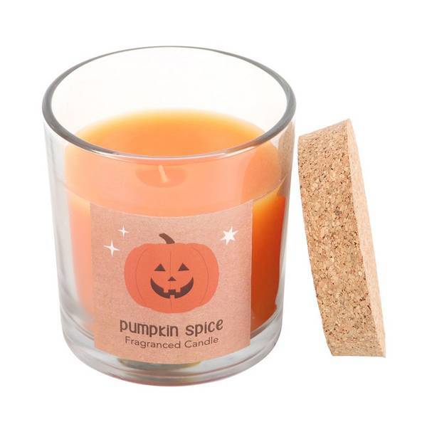 Something Different Peekaboo pumpkin spice candle 8.7cm (British brand)
