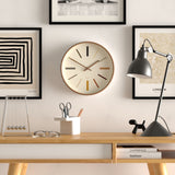 Jones wall clock Kiwi Brown 30cm, UK version