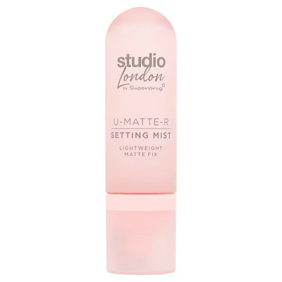 Superdrug Studio London U-Matte-R Mattifying Setting Spray Makeup- Buy online at McGrocer