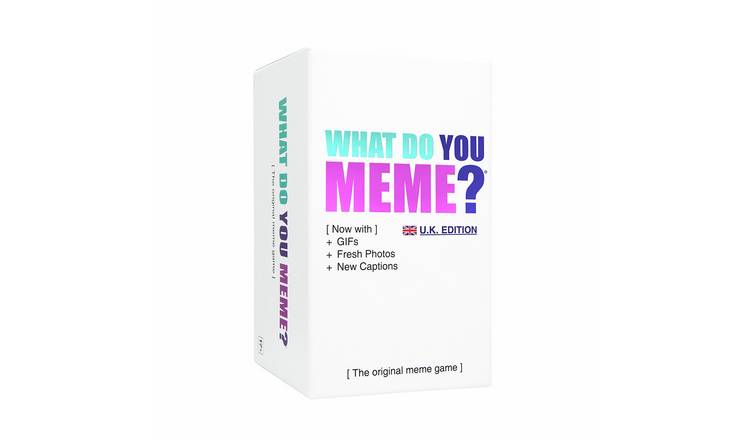What Do You Meme UK Edition party game (British brand)