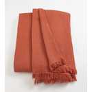 Habitat cotton throw terracotta 150x200cm, UK version