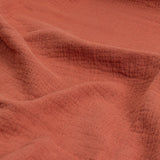 Habitat cotton throw terracotta 150x200cm, UK version