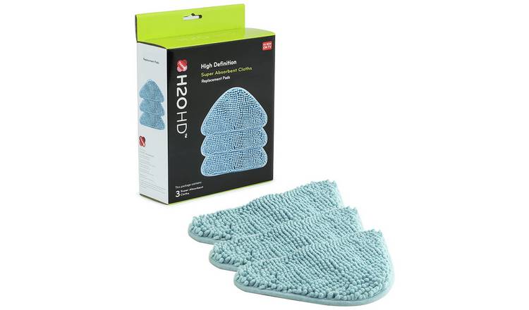 H2O HD super absorbent coral cloths pack of 3, imported from the UK