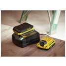 Stanley Fatmax V20 4Ah lithium-ion battery charger 18V (British brand)