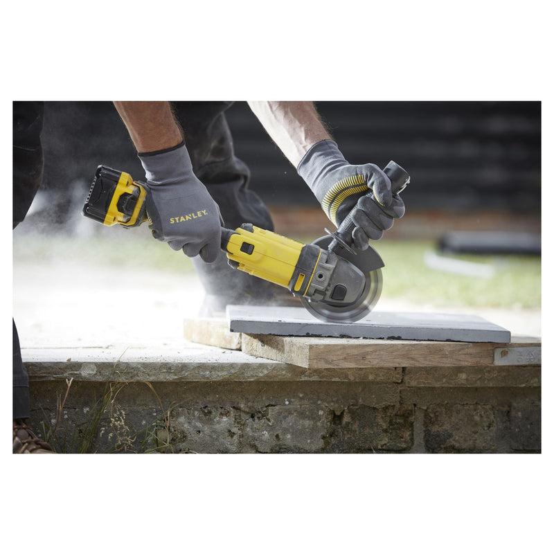 Stanley cordless angle grinder 2Ah V20 125mm (British brand)