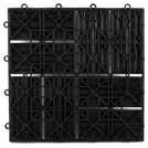 WORKPRO dark grey decking tiles 30 x 30 cm (British brand)