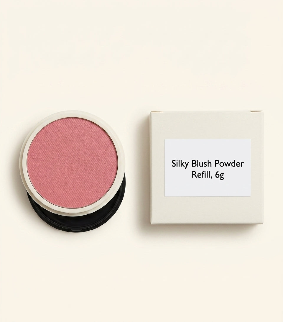 Hermès Rose Hermès Silky Blush refill powder, imported from the UK