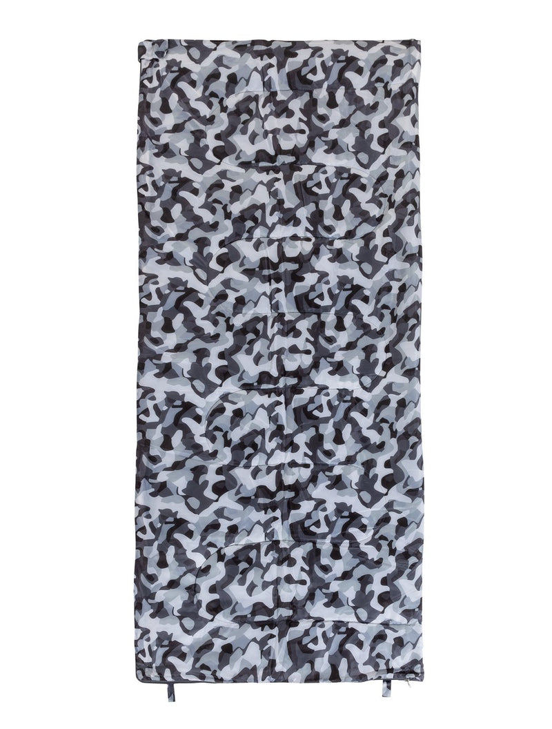 Pro Action sleeping bag in Grey Camo size L180, imported from the UK