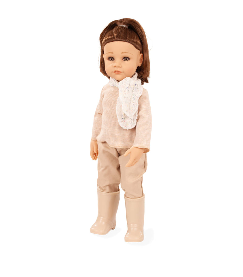 GÖTZ Brunette Doll 50cm, UK version