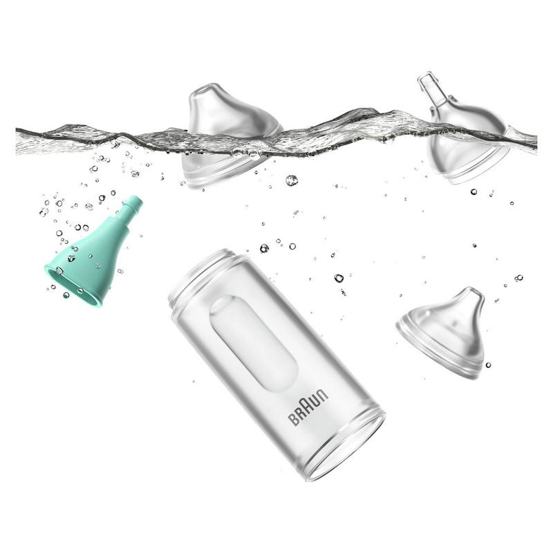 Braun manual nasal aspirator special pack with filters, UK version