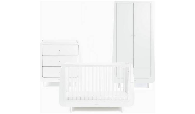 Snuzkot Skandi 3 Piece Nursery Furniture Set - White GOODS Argos