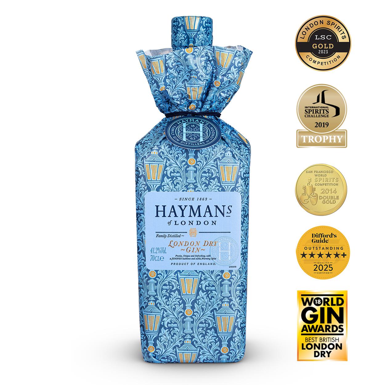 Hayman's London Dry Gin 70cl (British brand)