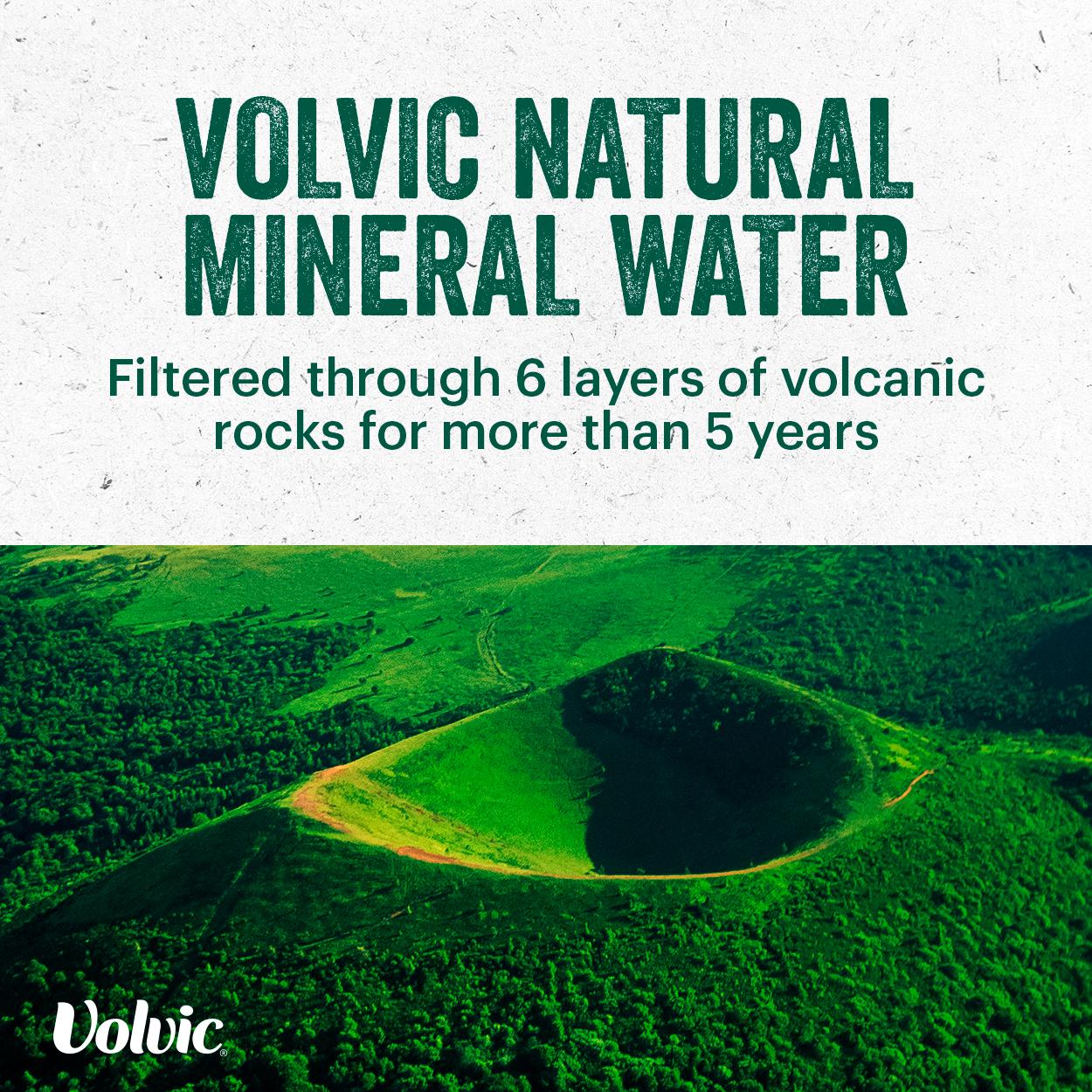 Volvic natural mineral still water 1.5L, imported from the UK
