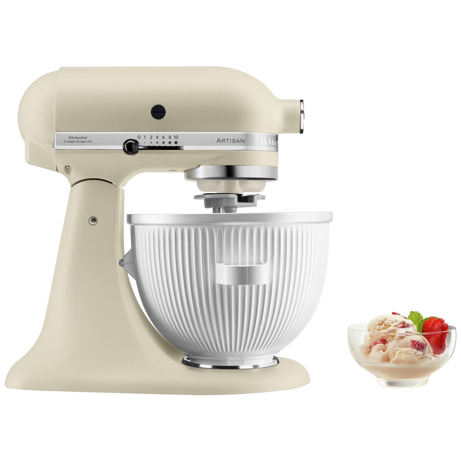 KitchenAid ice cream maker attachment 1.9L, imported from the UK