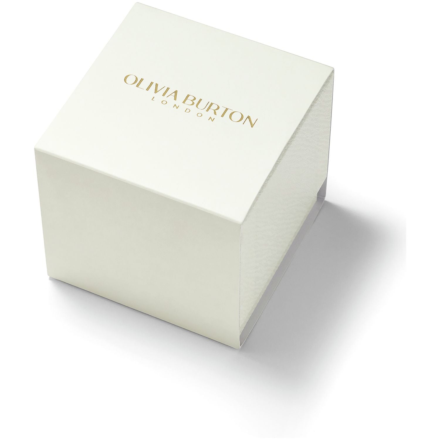 Olivia Burton Classics white and gold mesh watch - British product