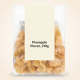 Holland & Barrett dried pineapple pieces 210g - British product
