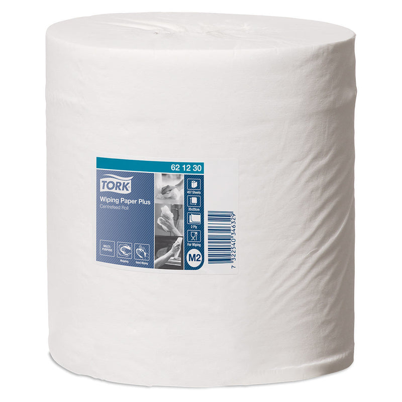 Tork Wiping Paper Plus CentreFeed White 6x157.5m pallet deal (British brand)