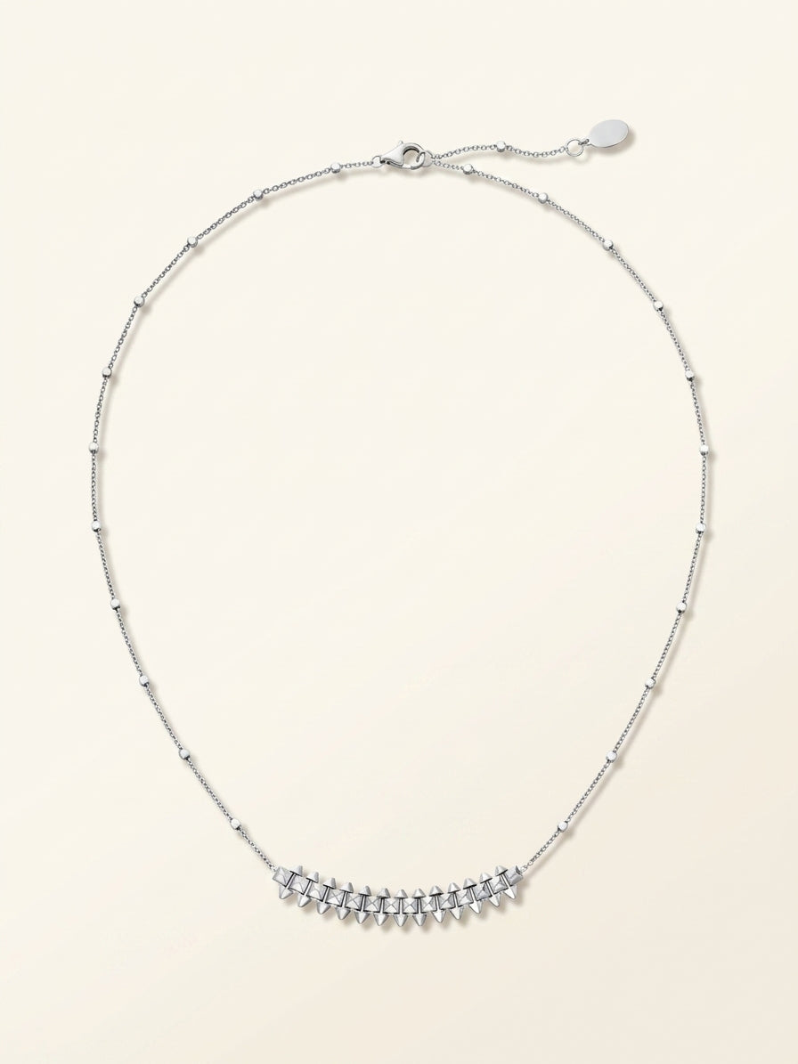Cartier Clash de Cartier small white gold necklace, imported from the UK