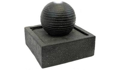 Argos Gardenwize Solar Square Water Feature Black Ball 36.5cm- Buy online at McGrocer