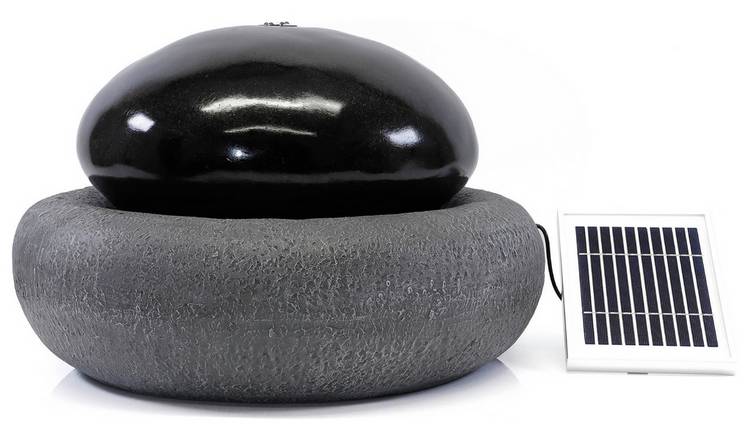Gardenwize solar pebble water feature 32cm - British product