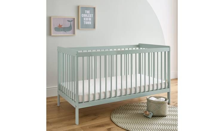 Cuddleco Nola Cot Bed - Sage GOODS Argos