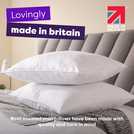 Slumberdown Continental Square Medium pillow 65x65cm (British brand)