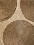 Gold PVC placemats set of 4 (British brand)