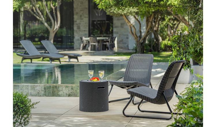 Keter cool stool dark grey 39L, UK version