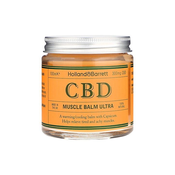 H&B CBD Muscle Balm Ultra 300mg 100ml GOODS Holland&Barrett   