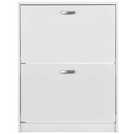 Argos Home white shoe storage cabinet - British product