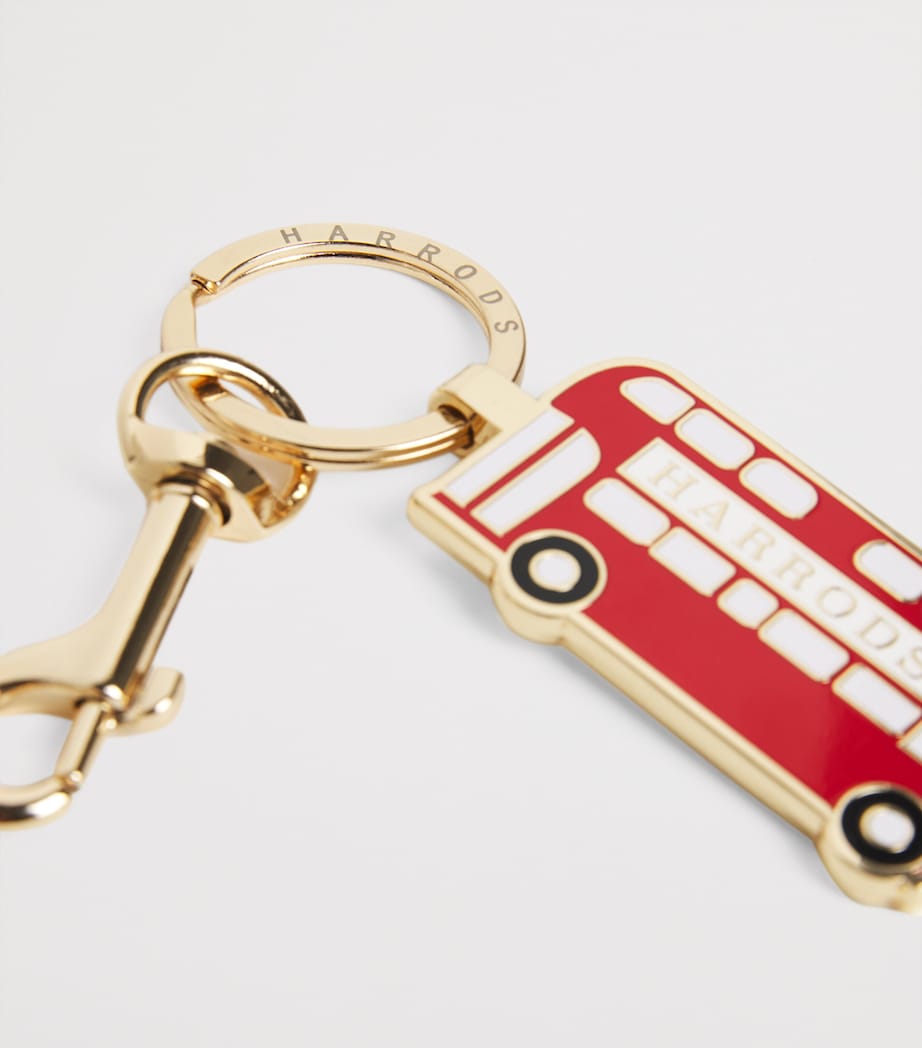 Harrods London Bus keyring - British product