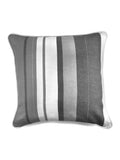 Fusion Grey 100% Cotton Whitworth Square Cushion