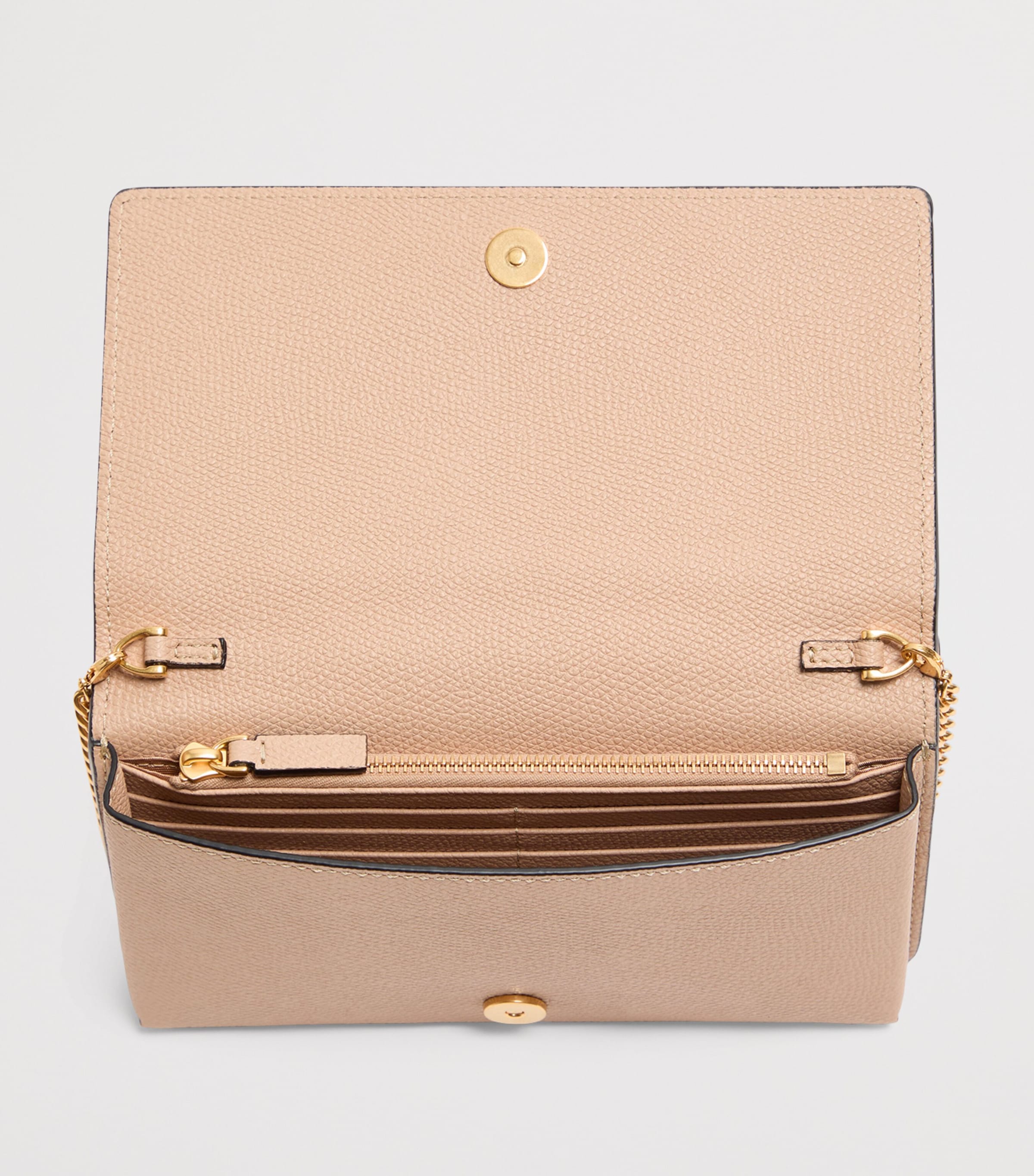 Valentino Garavani VLogo Signature wallet with chain strap (British brand)