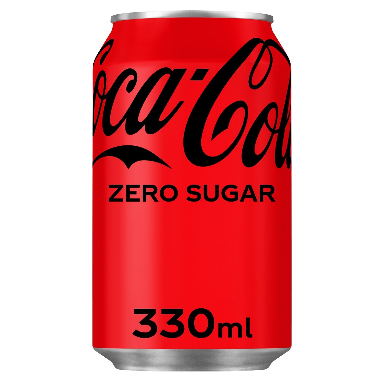 Coca-Cola Zero Sugar cola 24 x 330ml cans - British product