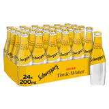Schweppes Tonic Water 24 x 200ml bottles (British brand)
