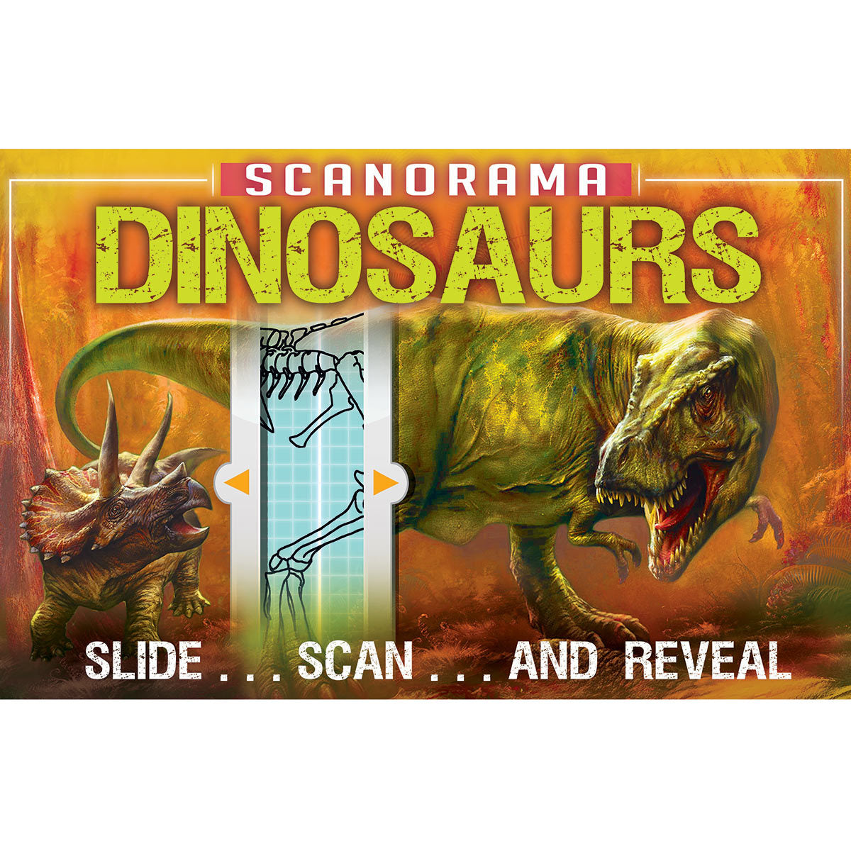 Scanorama interactive children's book with x-ray view, UK version