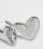 Monica Vinader sterling silver heart locket pendant - British product