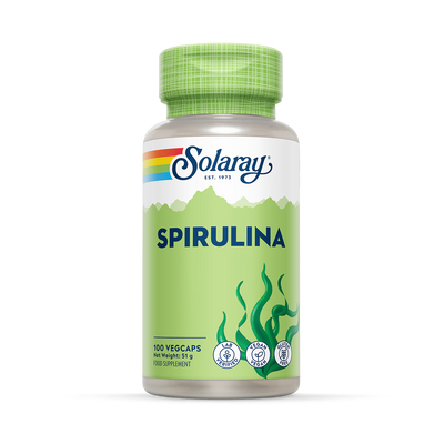 Holland & Barrett Solaray Spirulina Algae 100 Capsules- Buy online at McGrocer
