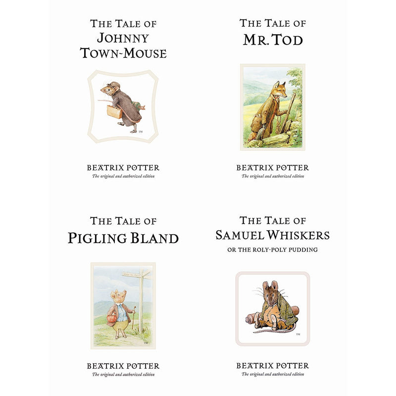 Peter Rabbit 23-book children's box set (British brand)
