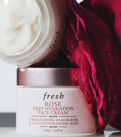 Deep Hydration Face Cream with Rose Extract and Hyaluronic Acid 100ml
